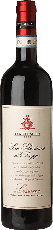 38,95 € Envoi gratuit | Vin rouge Tenute Sella S. Sebastiano allo Zoppo D.O.C. Lessona Piémont Italie Nebbiolo, Vespolina Bouteille 75 cl