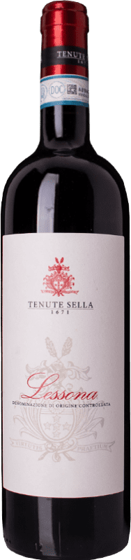 29,95 € Бесплатная доставка | Красное вино Tenute Sella D.O.C. Lessona Пьемонте Италия Nebbiolo, Vespolina бутылка 75 cl