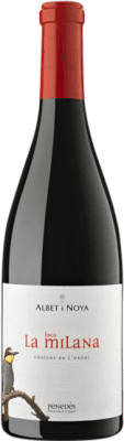 35,95 € Free Shipping | Red wine Albet i Noya Finca La Milana D.O. Penedès Catalonia Spain Tempranillo, Merlot, Caladoc Bottle 75 cl
