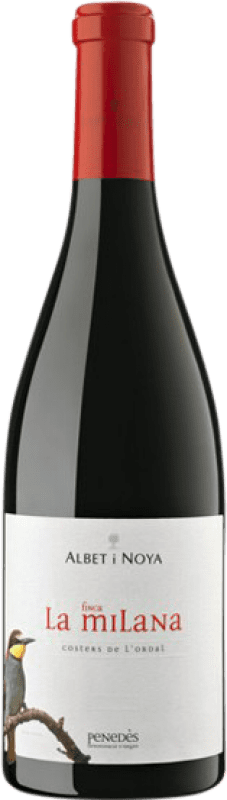 29,95 € 免费送货 | 红酒 Albet i Noya Finca La Milana D.O. Penedès 加泰罗尼亚 西班牙 Tempranillo, Merlot, Caladoc 瓶子 75 cl