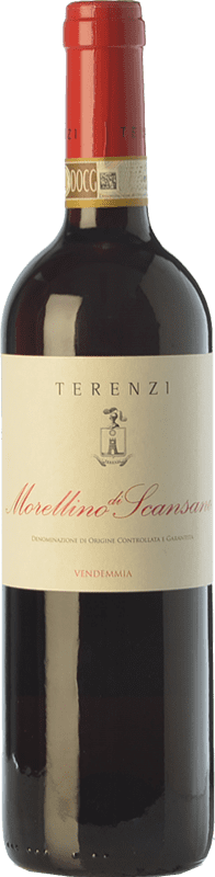 13,95 € Spedizione Gratuita | Vino rosso Terenzi D.O.C.G. Morellino di Scansano Toscana Italia Sangiovese Bottiglia 75 cl