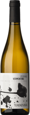 27,95 € Free Shipping | White wine Terenzuola Bianco Permano D.O.C. Colli di Luni Liguria Italy Bottle 75 cl