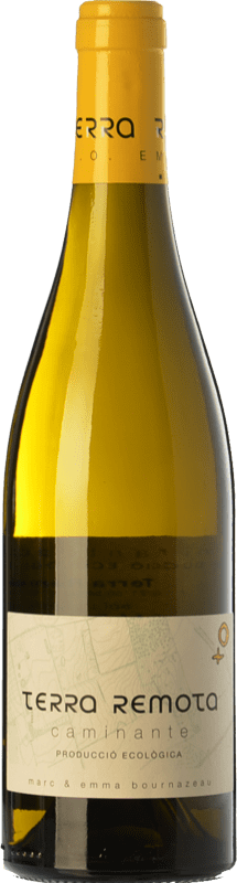 27,95 € Free Shipping | White wine Terra Remota Caminante Aged D.O. Empordà Catalonia Spain Grenache White, Chardonnay, Chenin White Organic Bottle 75 cl