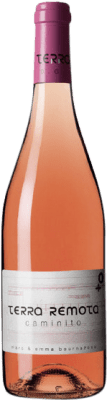 23,95 € Spedizione Gratuita | Vino rosato Terra Remota Caminito D.O. Empordà Catalogna Spagna Tempranillo, Syrah, Grenache Bottiglia 75 cl