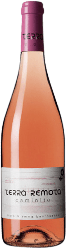 24,95 € Free Shipping | Rosé wine Terra Remota Caminito D.O. Empordà Catalonia Spain Tempranillo, Syrah, Grenache Organic Bottle 75 cl