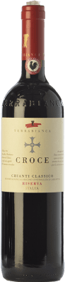 29,95 € Envío gratis | Vino tinto Terrabianca Croce Reserva D.O.C.G. Chianti Classico Toscana Italia Sangiovese, Canaiolo Botella 75 cl
