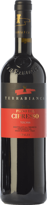 34,95 € Kostenloser Versand | Rotwein Terrabianca Piano del Cipresso I.G.T. Toscana Toskana Italien Sangiovese Flasche 75 cl