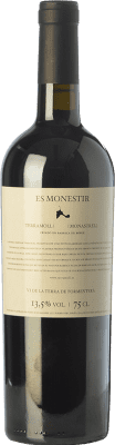 48,95 € Free Shipping | Red wine Terramoll Es Monestir Aged I.G.P. Vi de la Terra de Formentera Balearic Islands Spain Merlot, Monastrell Bottle 75 cl