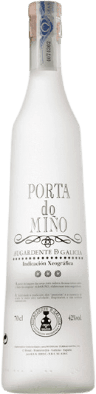 19,95 € 免费送货 | 西班牙渣酿白兰地 Orujo Terras Gauda Porta do Miño D.O. Orujo de Galicia 加利西亚 西班牙 瓶子 70 cl
