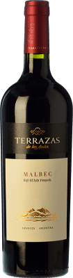 19,95 € Free Shipping | Red wine Terrazas de los Andes High Altitude Aged I.G. Mendoza Mendoza Argentina Malbec Bottle 75 cl
