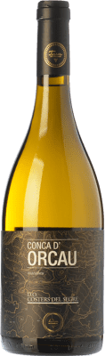 28,95 € Free Shipping | White wine Terrer de Pallars Conca d'Orcau Blanc Aged D.O. Costers del Segre Catalonia Spain Macabeo Bottle 75 cl
