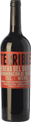 7,95 € Spedizione Gratuita | Vino Rosso Terrible Rovere D.O. Ribera del Duero Castilla y León Spagna Tempranillo 75 cl