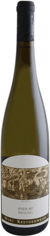 22,95 € Бесплатная доставка | Белое вино Marc Kreydenweiss Andlau Sans Soufre A.O.C. Alsace Эльзас Франция Riesling Органический бутылка 75 cl