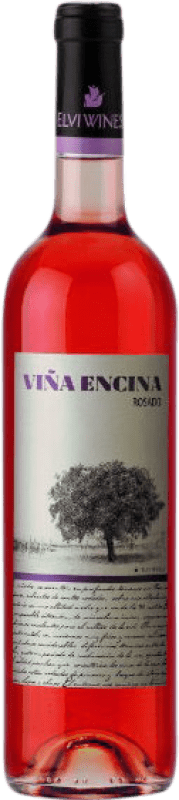 7,95 € Spedizione Gratuita | Vino rosato Elvi Viña Encina Mevushal Rosado D.O. La Mancha Castilla-La Mancha Spagna Syrah Bottiglia 75 cl