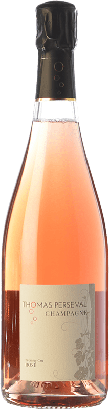 57,95 € Envío gratis | Espumoso rosado Thomas Perseval Rosé A.O.C. Champagne Champagne Francia Pinot Negro, Chardonnay, Pinot Meunier Botella 75 cl