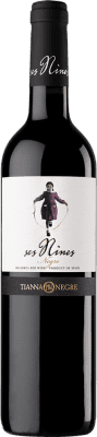 14,95 € 送料無料 | 赤ワイン Tianna Negre Ses Nines 若い D.O. Binissalem バレアレス諸島 スペイン Cabernet Sauvignon, Callet, Mantonegro ボトル 75 cl