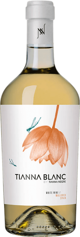 41,95 € 免费送货 | 白葡萄酒 Tianna Negre Ses Nines D.O. Binissalem 巴利阿里群岛 西班牙 Giró — 吉罗 Eco — 生态 有机 天然 瓶装 75 cl
