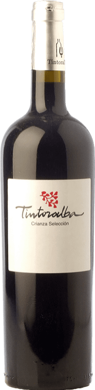 11,95 € Envío gratis | Vino Tinto Tintoralba Selección Crianza D.O. Almansa Castilla la Mancha España Syrah, Garnacha Botella 75 cl
