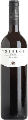 14,95 € Kostenloser Versand | Rotwein Tobelos Alterung D.O.Ca. Rioja La Rioja Spanien Tempranillo Flasche 75 cl