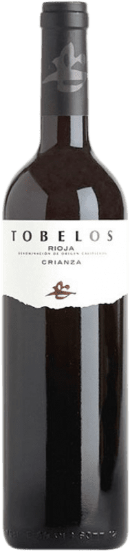 14,95 € Kostenloser Versand | Rotwein Tobelos Alterung D.O.Ca. Rioja La Rioja Spanien Tempranillo Flasche 75 cl