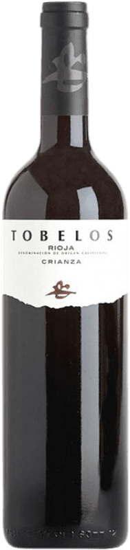 15,95 € Kostenloser Versand | Rotwein Tobelos Crianza — Kurze Fassreifung D.O.Ca. Rioja La Rioja Spanien Tempranillo Flasche 75 cl
