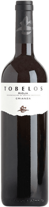 14,95 € Spedizione Gratuita | Vino rosso Tobelos Crianza D.O.Ca. Rioja La Rioja Spagna Tempranillo Bottiglia 75 cl