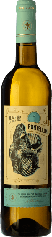 18,95 € Envoi gratuit | Vin Blanc Tollodouro Pontellón Jeune D.O. Rías Baixas Galice Espagne Albariño Bouteille 75 cl