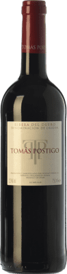 48,95 € Бесплатная доставка | Красное вино Tomás Postigo старения D.O. Ribera del Duero Кастилия-Леон Испания Tempranillo, Merlot, Cabernet Sauvignon бутылка 75 cl