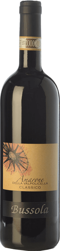 62,95 € Free Shipping | Red wine Tommaso Bussola D.O.C.G. Amarone della Valpolicella Veneto Italy Corvina, Rondinella, Corvinone, Molinara Bottle 75 cl