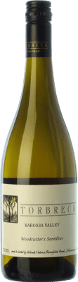 29,95 € Бесплатная доставка | Белое вино Torbreck Woodcutters White Semillon старения I.G. Barossa Valley Долина Баросса Австралия Sémillon бутылка 75 cl