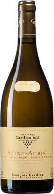 165,95 € Envío gratis | Vino Blanco François Carillon Les Murgers Dents de Chien 1er Premier Cru A.O.C. Saint-Aubin Borgoña Francia Chardonnay Botella 75 cl