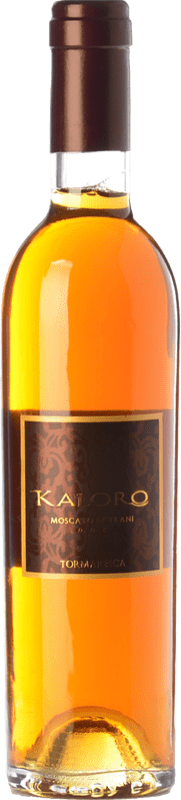 19,95 € 送料無料 | 甘口ワイン Tormaresca Kaloro D.O.C. Moscato di Trani プーリア イタリア Moscato — モスカート ハーフボトル 37 cl