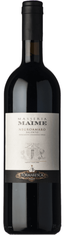 29,95 € Envoi gratuit | Vin rouge Tormaresca Masseria Maìme I.G.T. Salento Campanie Italie Negroamaro Bouteille 75 cl