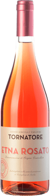 18,95 € Free Shipping | Rosé Wine Tornatore D.O.C. Etna Sicily Italy Nerello 75 cl
