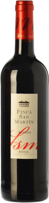 13,95 € Kostenloser Versand | Rotwein Torre de Oña Finca San Martín Alterung D.O.Ca. Rioja La Rioja Spanien Tempranillo Flasche 75 cl