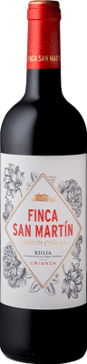 13,95 € Envio grátis | Vinho tinto Torre de Oña Finca San Martín Crianza D.O.Ca. Rioja La Rioja Espanha Tempranillo Garrafa 75 cl