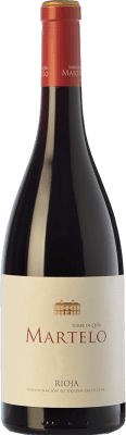 29,95 € Spedizione Gratuita | Vino rosso Torre de Oña Martelo Riserva D.O.Ca. Rioja La Rioja Spagna Tempranillo, Grenache, Mazuelo, Viura Bottiglia 75 cl