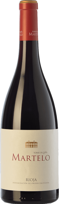 31,95 € Free Shipping | Red Wine Torre de Oña Martelo Reserve — Aged D.O.Ca. Rioja The Rioja Spain Tempranillo, Garnacha — Grenache, Mazuelo, Viura Bottle 75 cl