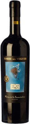 34,95 € Envio grátis | Vinho Tinto Torre del Veguer Raïms de la Immortalitat Crianza D.O. Penedès Catalunha Espanha Merlot, Cabernet Sauvignon, Petite Syrah 75 cl
