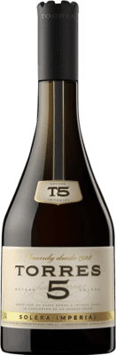 14,95 € Free Shipping | Brandy Torres 5 Reserve D.O. Catalunya Catalonia Spain Bottle 70 cl