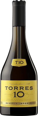 17,95 € Spedizione Gratuita | Brandy Torres D.O. Catalunya Catalogna Spagna 10 Anni 70 cl