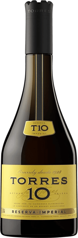16,95 € Free Shipping | Brandy Torres 10 D.O. Catalunya Catalonia Spain Bottle 70 cl
