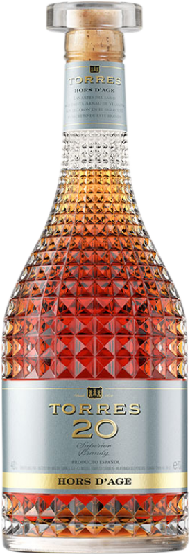 46,95 € Free Shipping | Brandy Torres 20 Hors d'Age D.O. Catalunya Catalonia Spain Bottle 70 cl