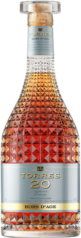 48,95 € Envio grátis | Brandy Conhaque Torres Imperial Hors d'Âge — Ultra XO D.O. Catalunya Catalunha Espanha 20 Anos Garrafa 70 cl