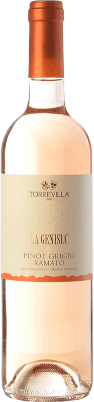 11,95 € Envoi gratuit | Vin Blanc Torrevilla La Genisia Ramato D.O.C. Oltrepò Pavese Lombardia Italie Pinot Gris Bouteille 75 cl