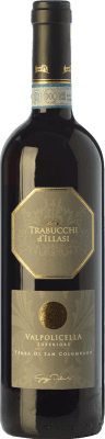 17,95 € Бесплатная доставка | Красное вино Trabucchi Terra di San Colombano D.O.C. Valpolicella Венето Италия Corvina, Rondinella, Corvinone, Oseleta бутылка 75 cl