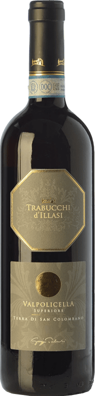 14,95 € Free Shipping | Red wine Trabucchi Terra di San Colombano D.O.C. Valpolicella Veneto Italy Corvina, Rondinella, Corvinone, Oseleta Bottle 75 cl