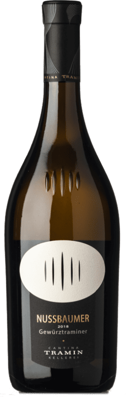 47,95 € Бесплатная доставка | Белое вино Tramin Nussbaumer D.O.C. Alto Adige Трентино-Альто-Адидже Италия Gewürztraminer бутылка 75 cl