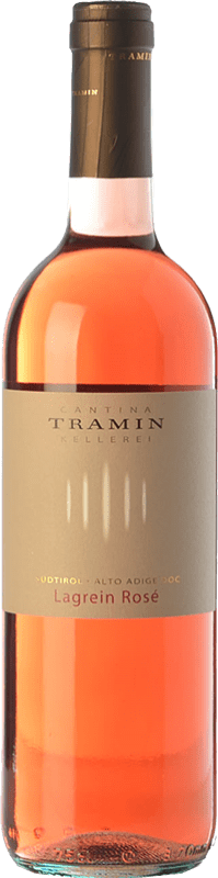 12,95 € Бесплатная доставка | Розовое вино Tramin Rosé D.O.C. Alto Adige Трентино-Альто-Адидже Италия Lagrein бутылка 75 cl