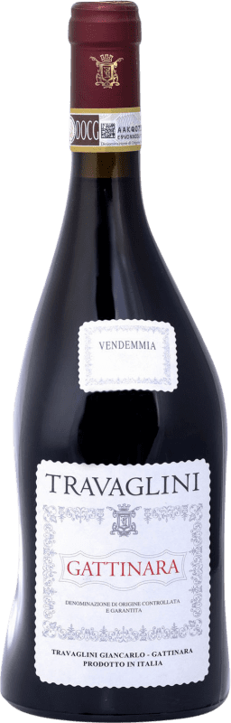 41,95 € Free Shipping | Red wine Travaglini D.O.C.G. Gattinara Piemonte Italy Nebbiolo Bottle 75 cl